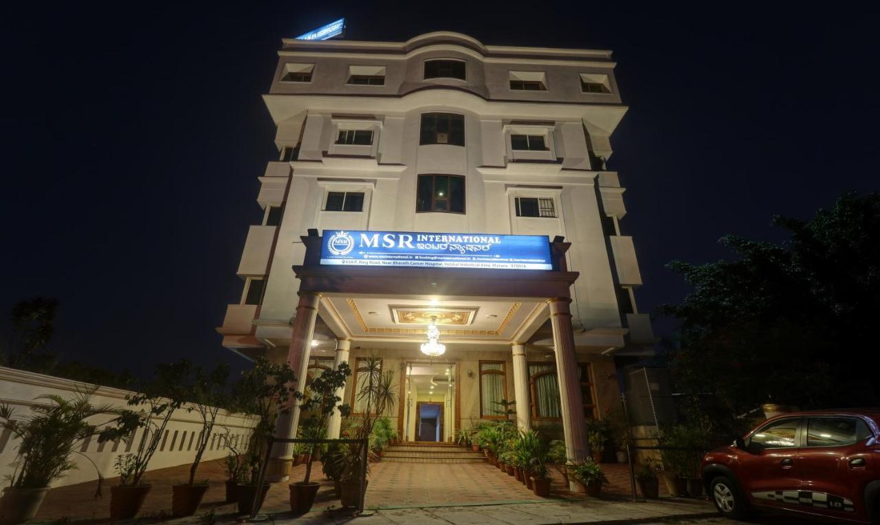 Treebo Trend Msr International - Hebbal Hotel Mysore Exterior foto