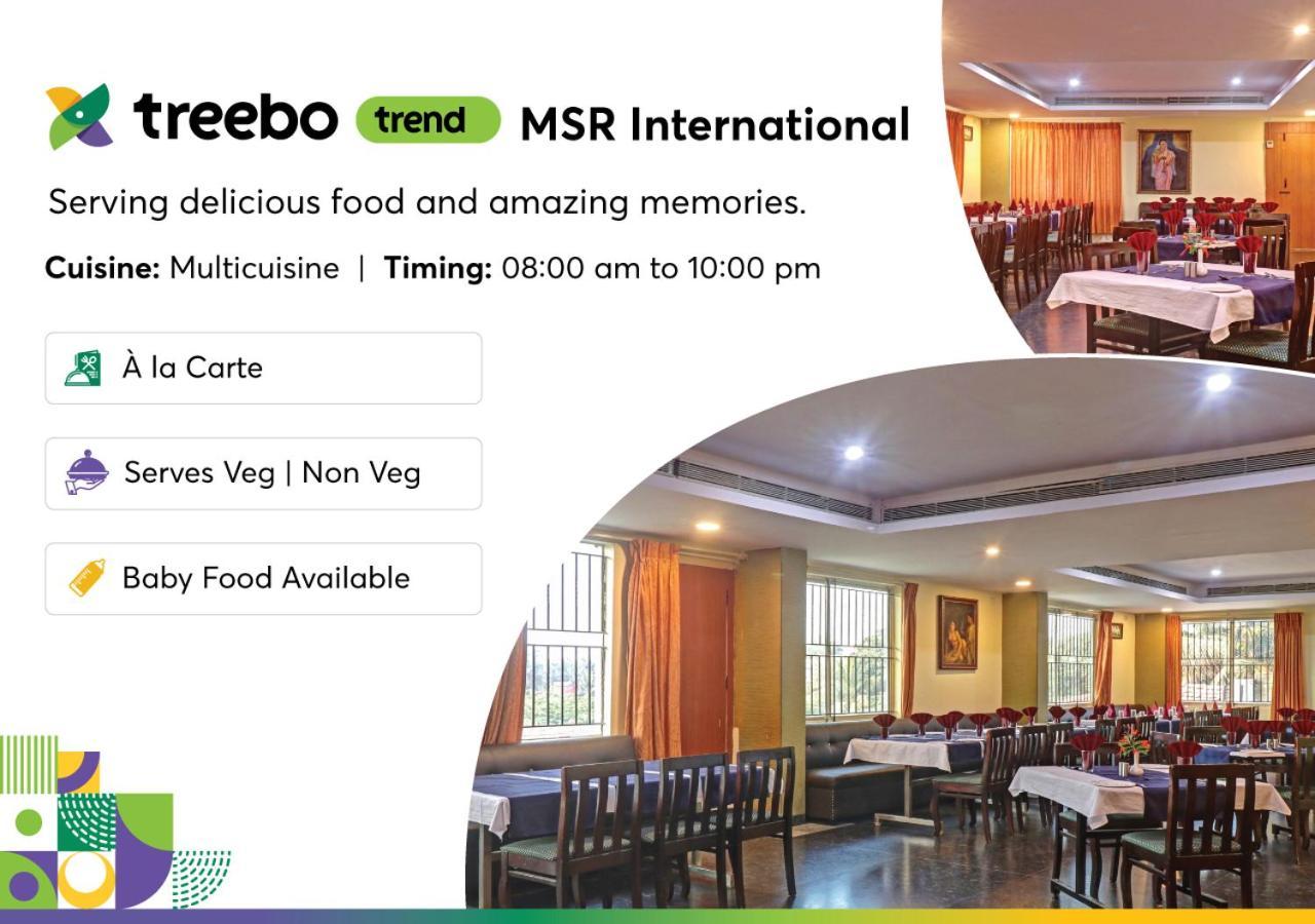 Treebo Trend Msr International - Hebbal Hotel Mysore Exterior foto